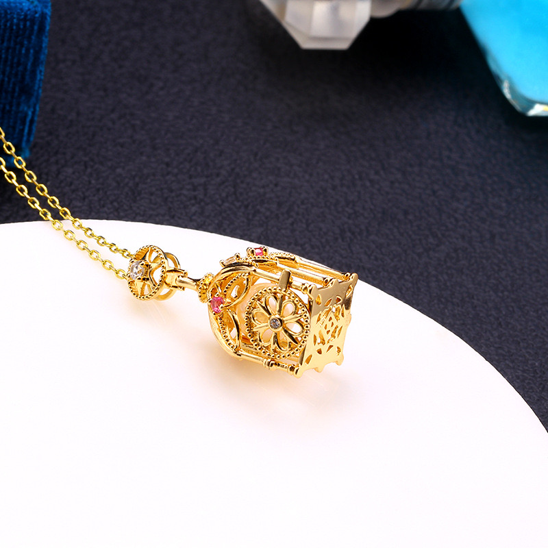 14K gold plated Fairytale Pumpkin Carriage