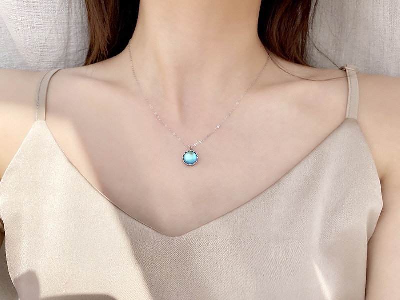 Starry Sea Moonstone Pendant AL24112490