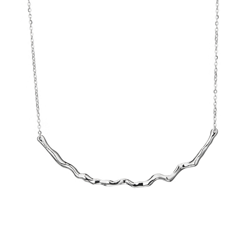 Light luxury irregular texture necklace AL24112411