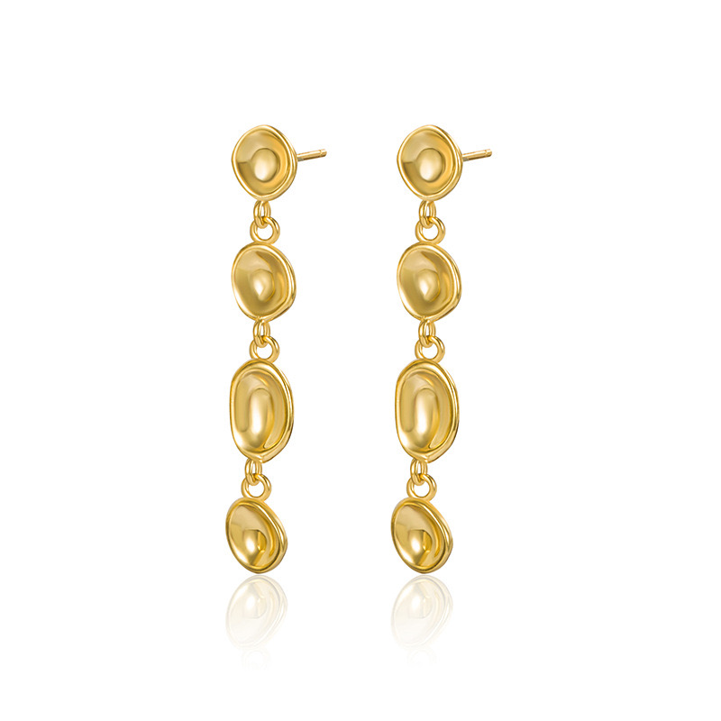 Light luxury pea tassel earrings AL24112424