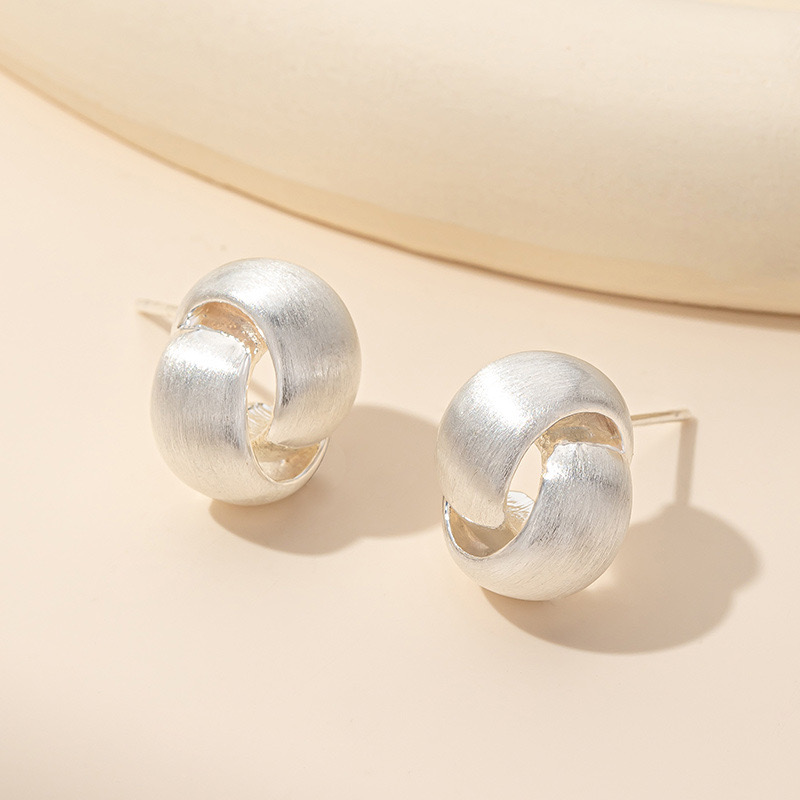 Light luxury brushed earrings AL24112407