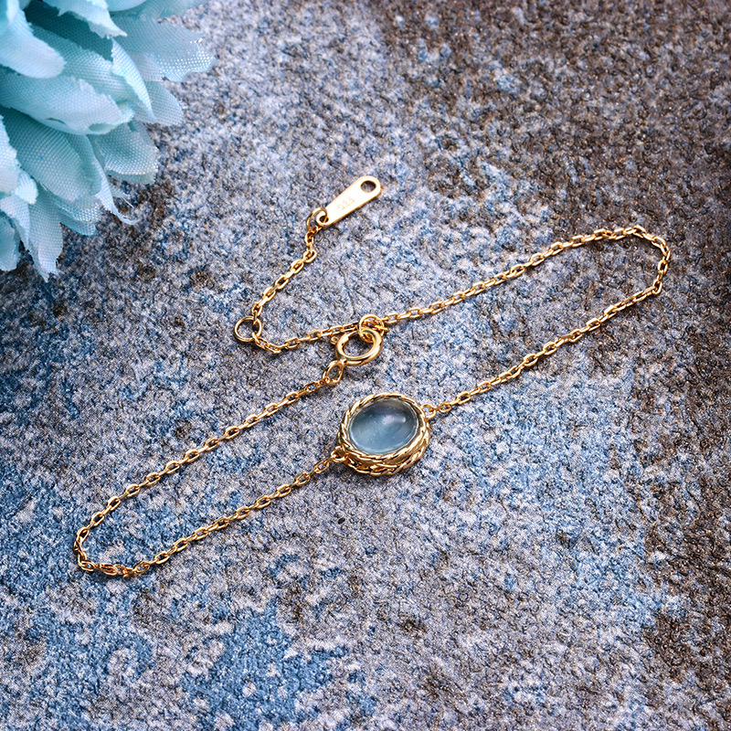 Japanese style light luxury gemstone bracelet