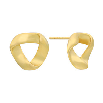 Geometric triangle light luxury earrings