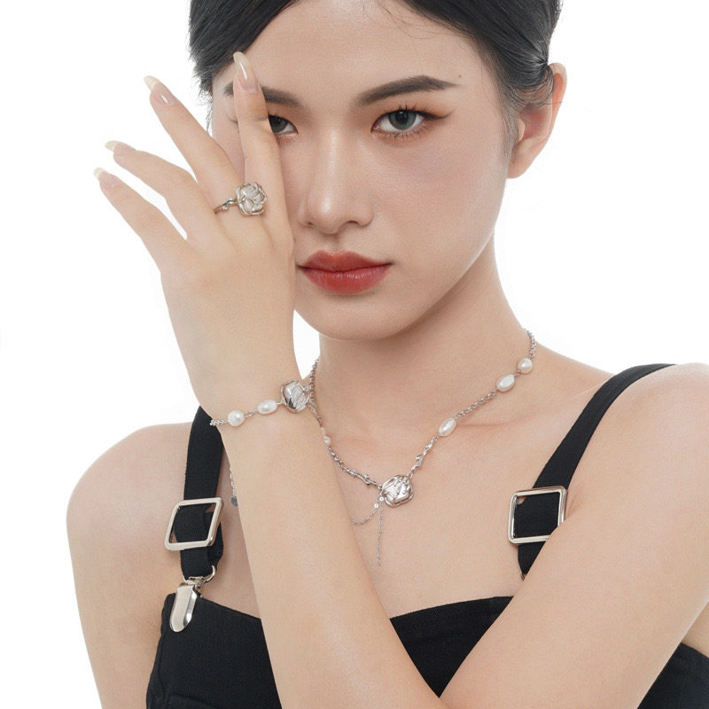 French Baroque Pearl Ring