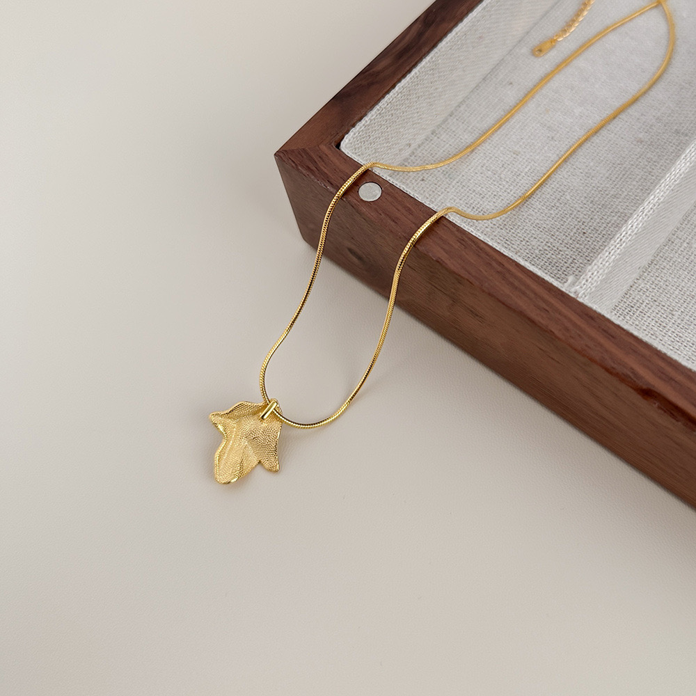 Light luxury irregular frosted necklace NN24112901