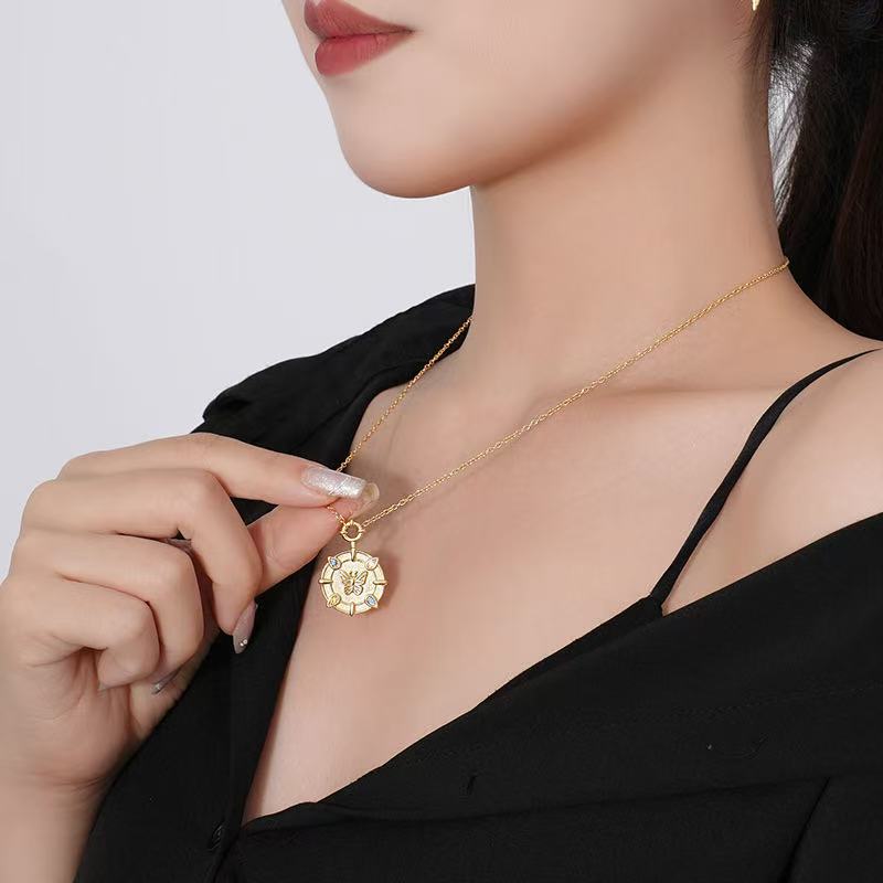 Butterfly in the Wind Necklace