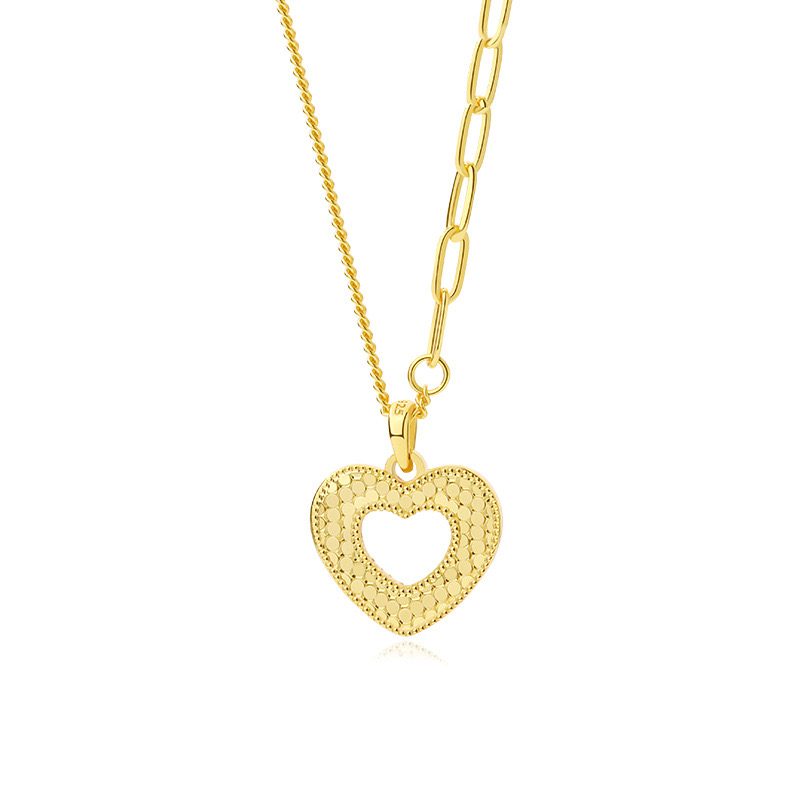 Light luxury love fish scale necklace NN24112906