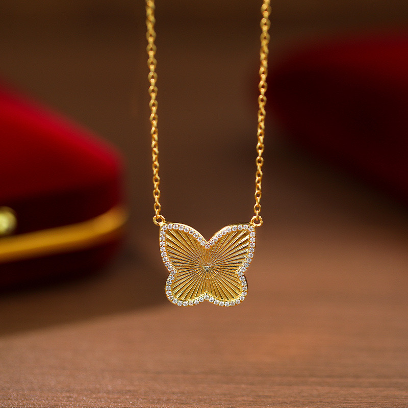 Sunshine Butterfly Necklace