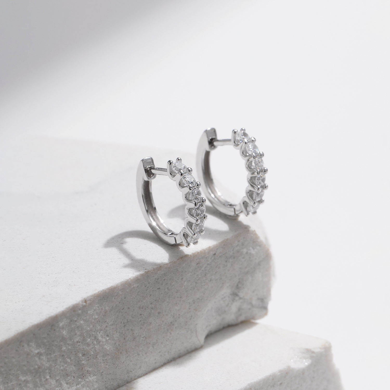 Light luxury moissanite earrings NN24112940