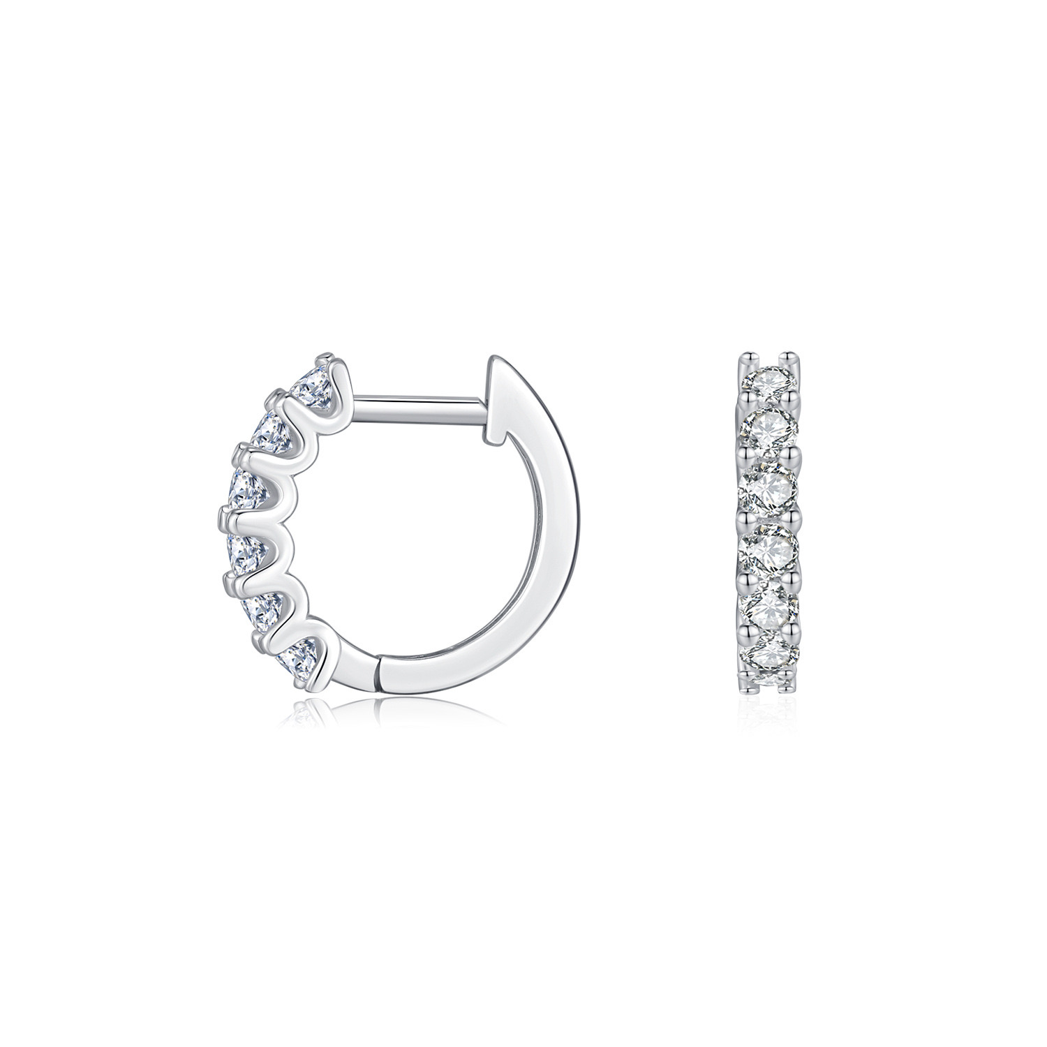 Light luxury moissanite earrings NN24112940