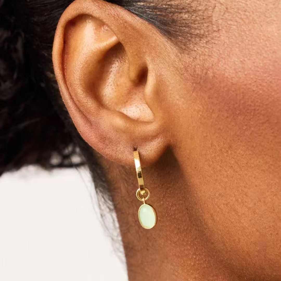 Light luxury special shaped pearl conch earrings NN24112923