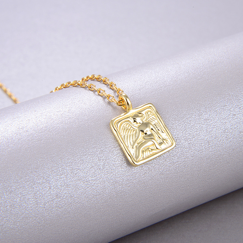 European style angel wings necklace NN24112936