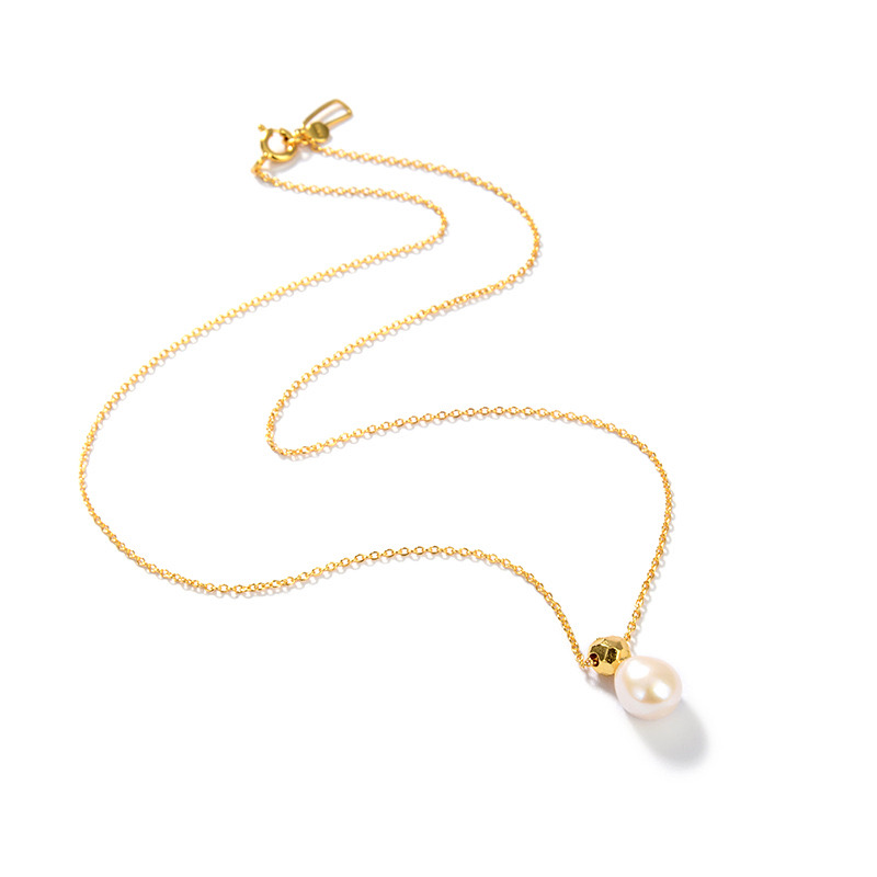 Light luxury natural shaped pearl necklace NN24112926