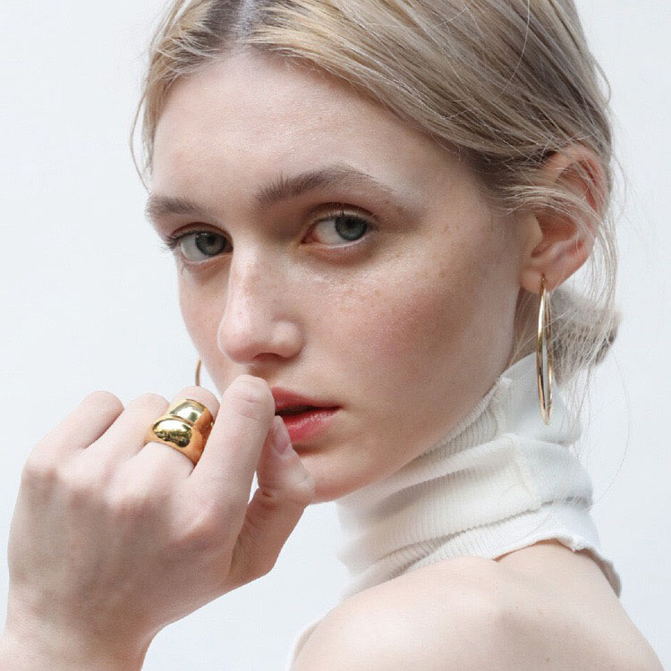 European style big hoop earrings NN24113001