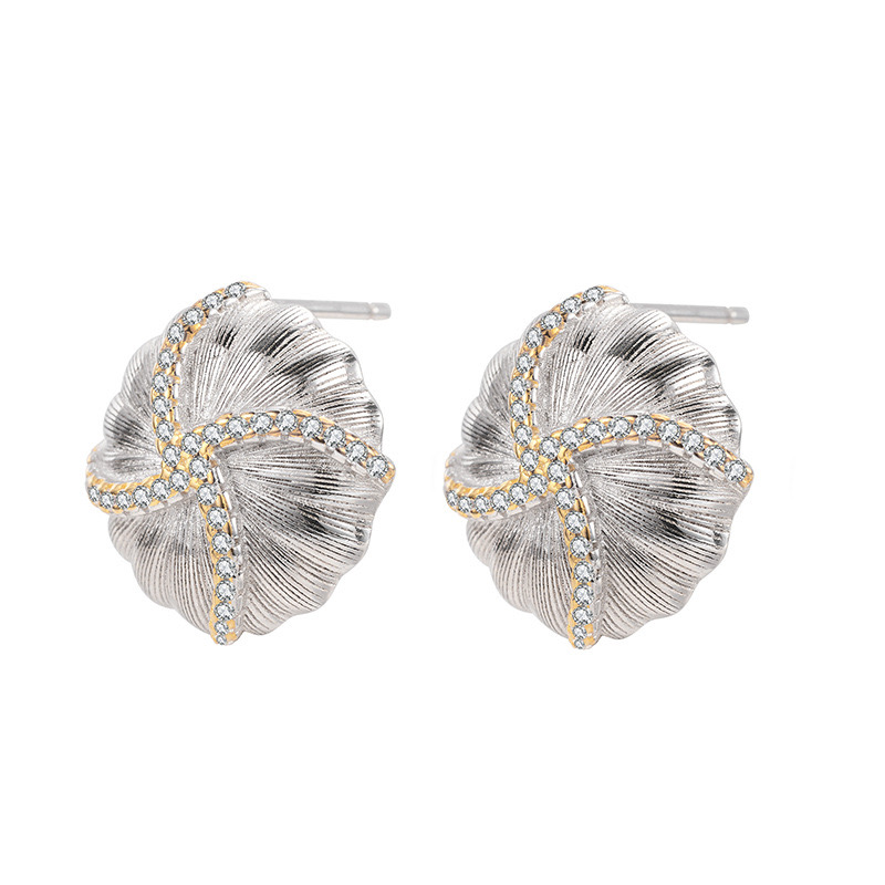 Light luxury windmill earrings NN24120101