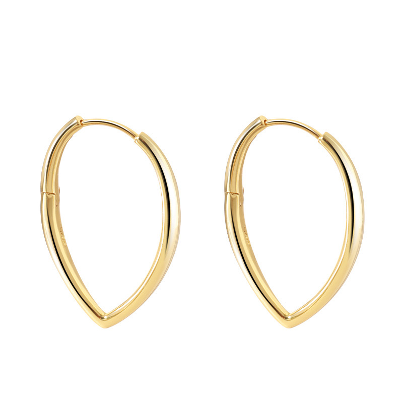 Light luxury V-shaped heart earrings NN24120114