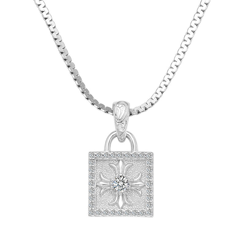 Light luxury cross necklace NN24120102