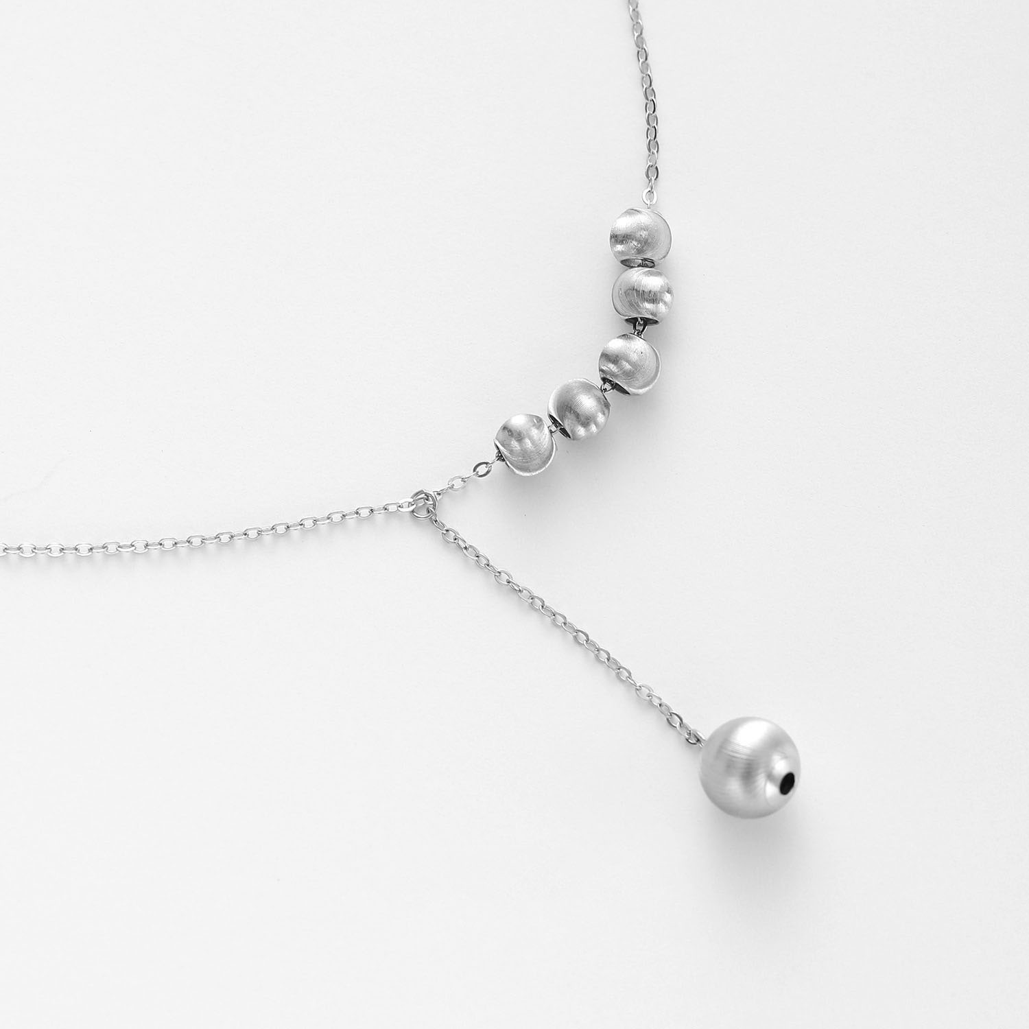 Swinging Pendulum  S925 silver necklace