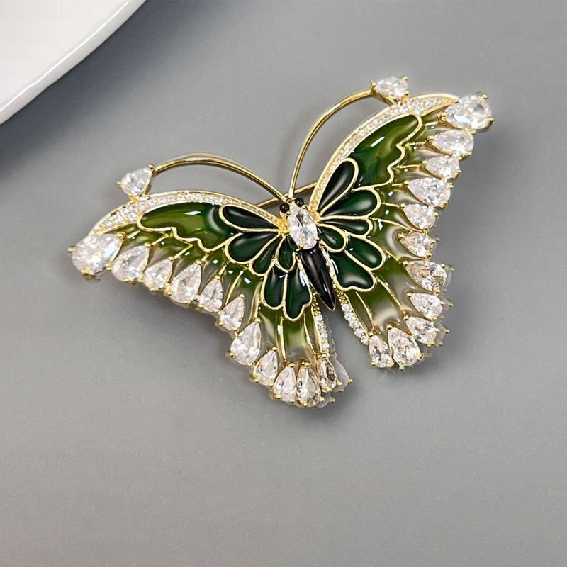 Gradient Butterfly Brooch