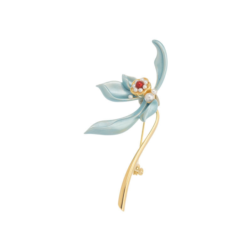 Summer Lotus Brooch