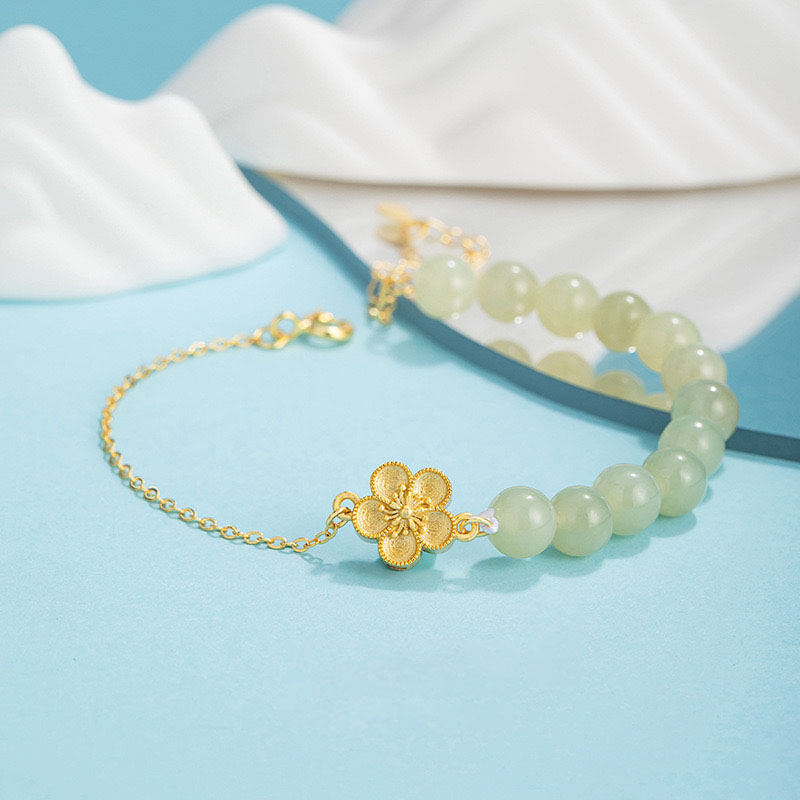 good luck cherry blossoms bracelet