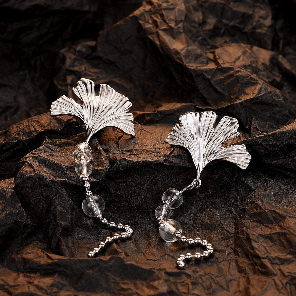 Ginkgo Flower Earrings