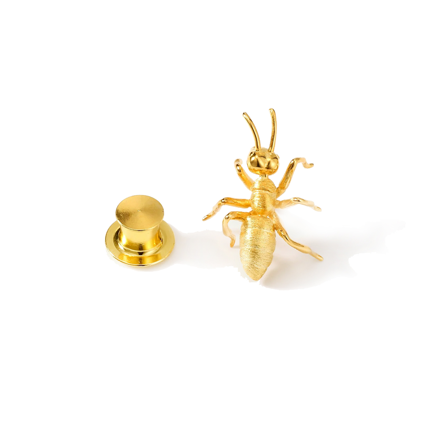 Gold Ant Brooch