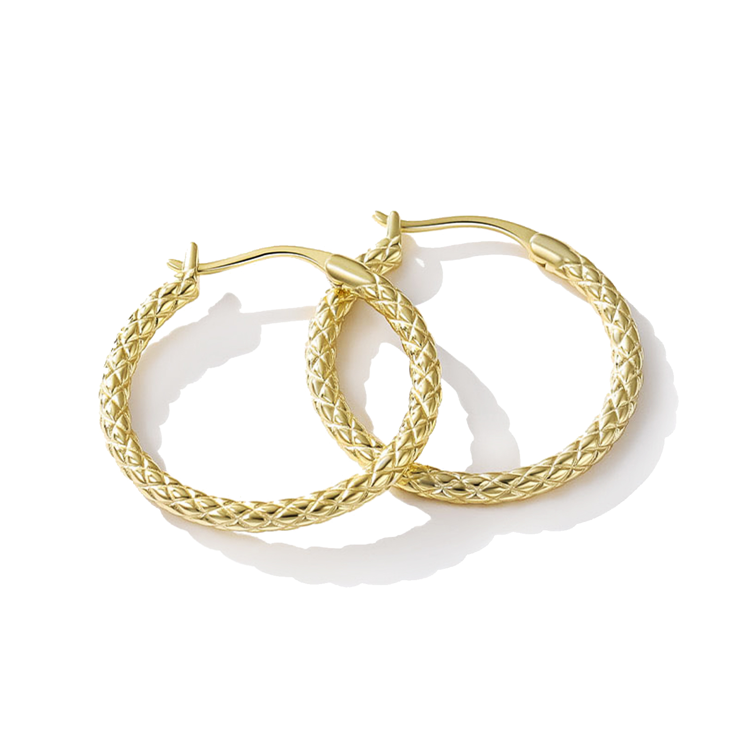 Light luxury geometric circle earrings