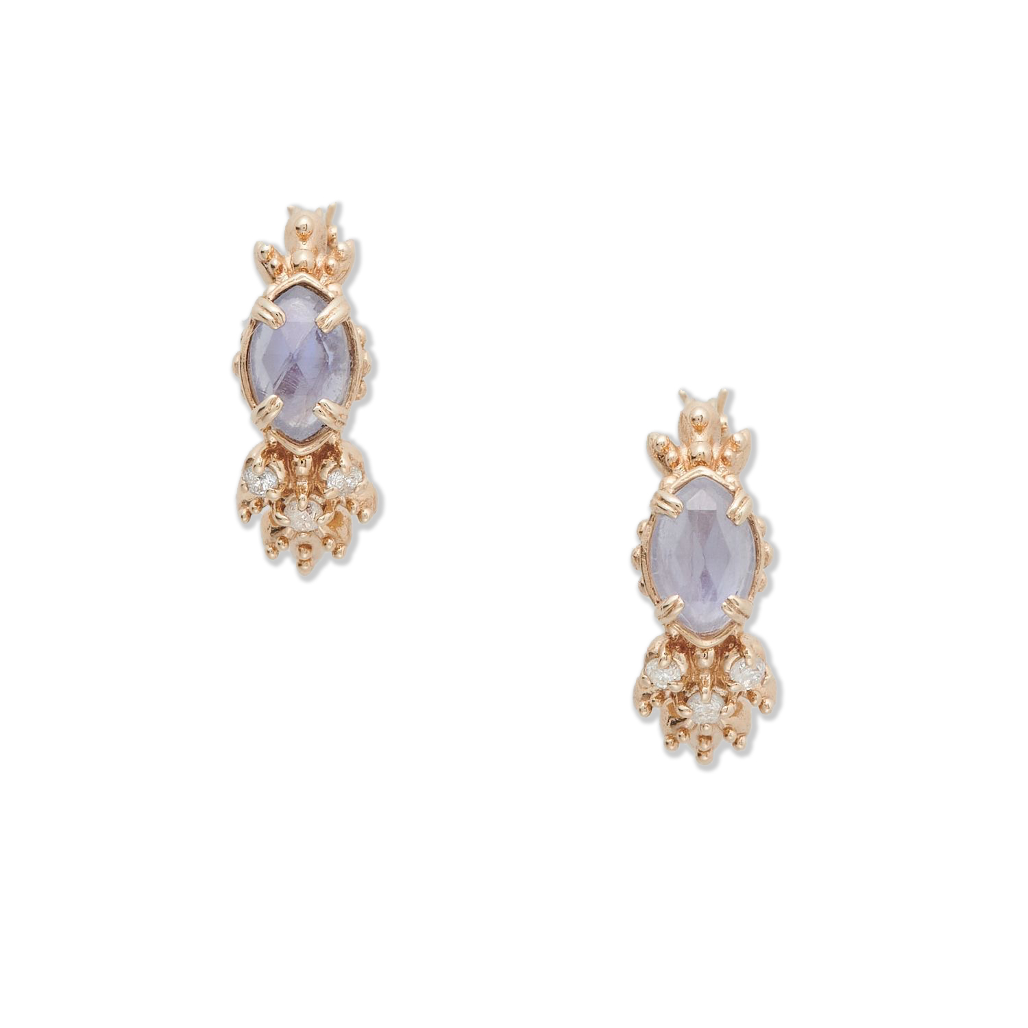 Natural Dong Qingshi Earrings AL24112453