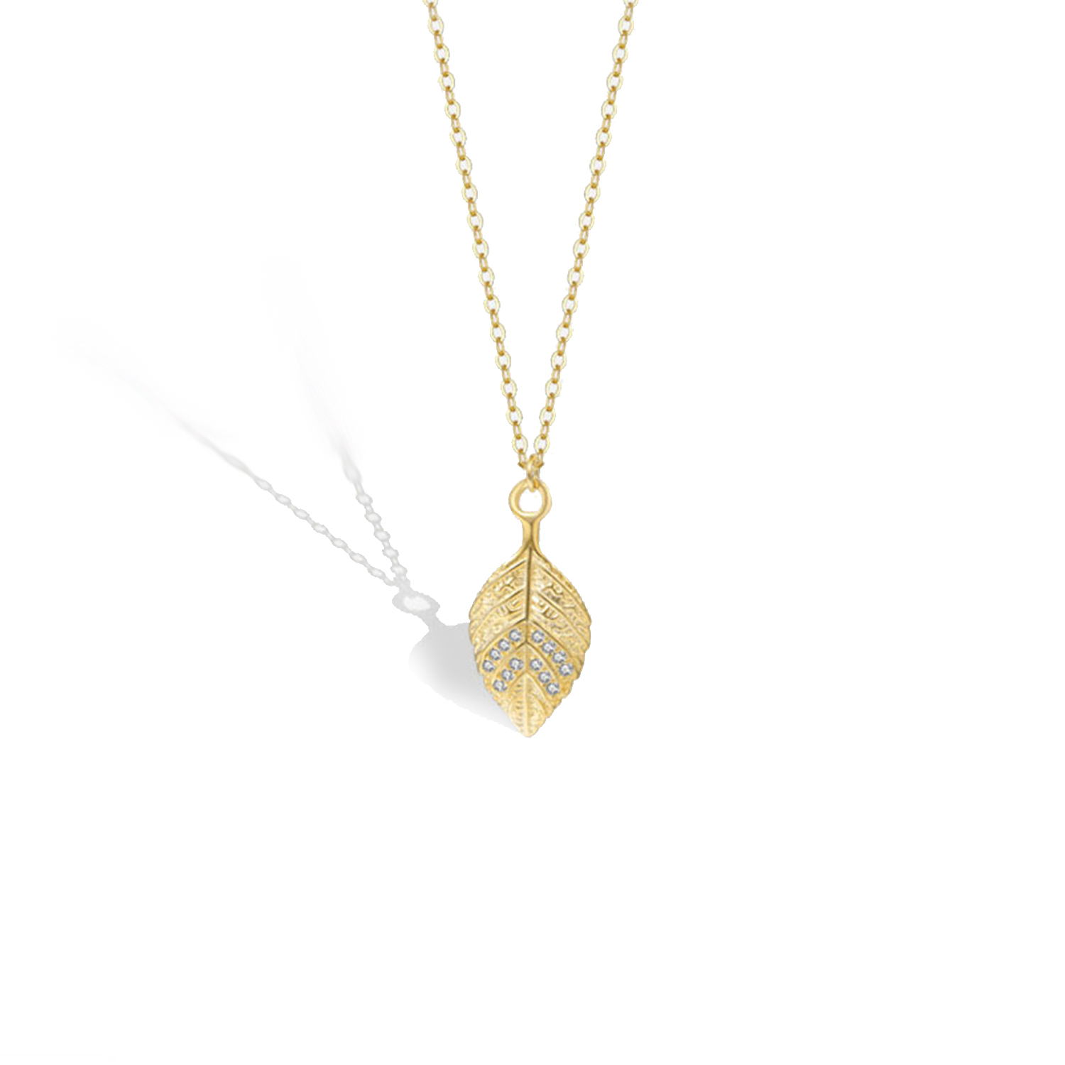 Nicoan Fallen Leaves Necklace
