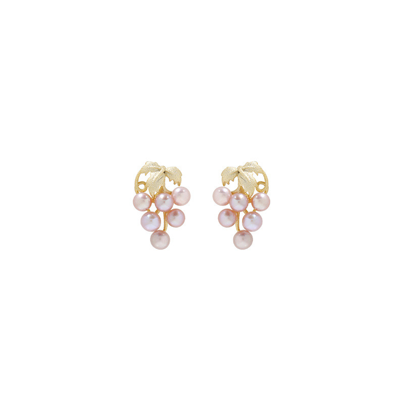 Summer Beach Grape Earrings