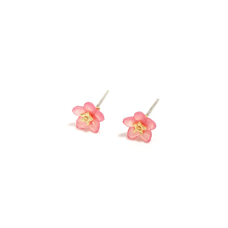 Pink Forget-Me-Not Earrings
