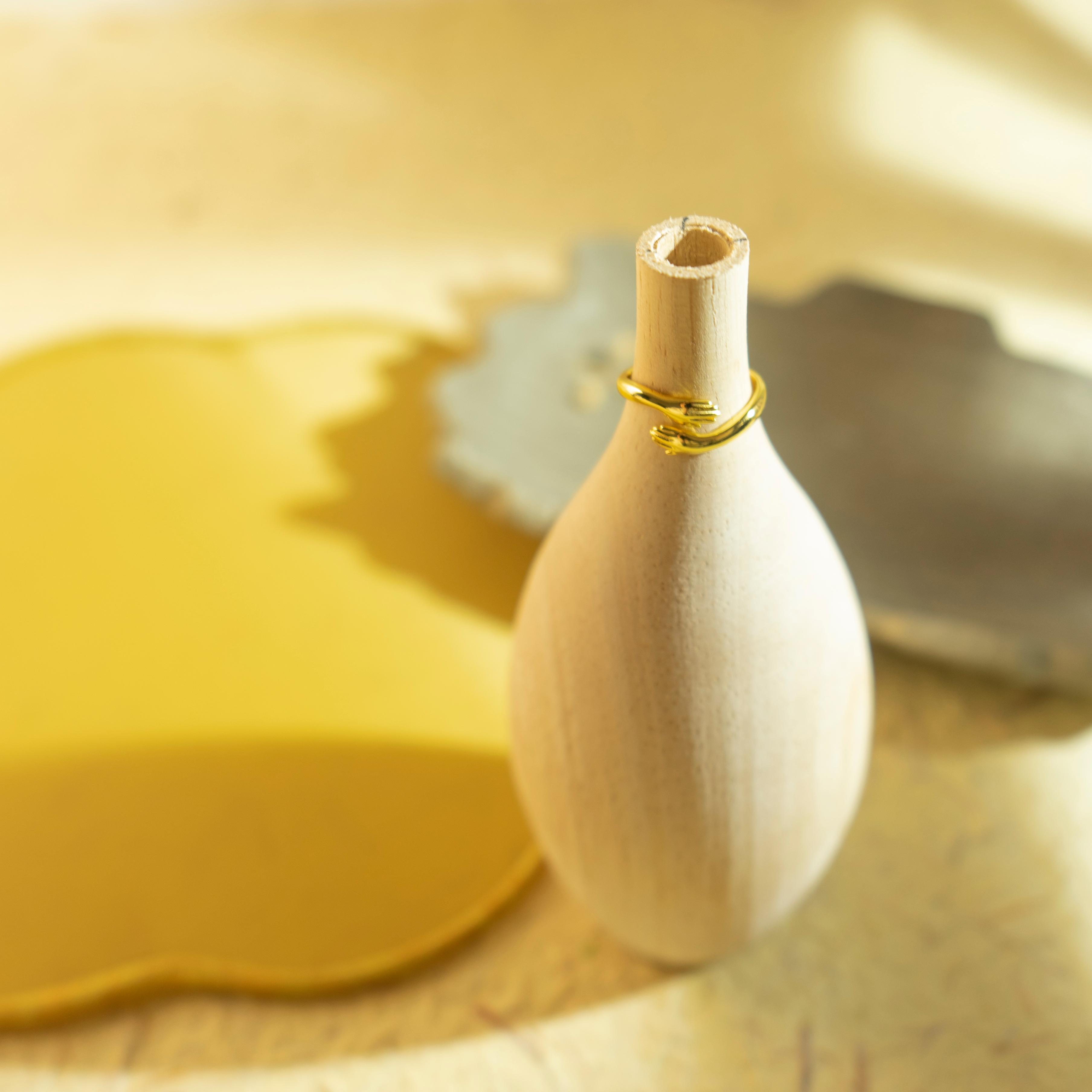 925 Sterling Silver Hug Ring