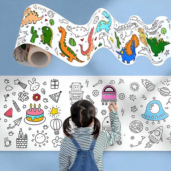 Children's Fun Graffiti Roll Paper