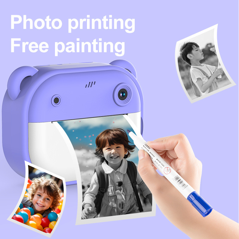 Children's Polaroid Mini Cartoon Digital Camera
