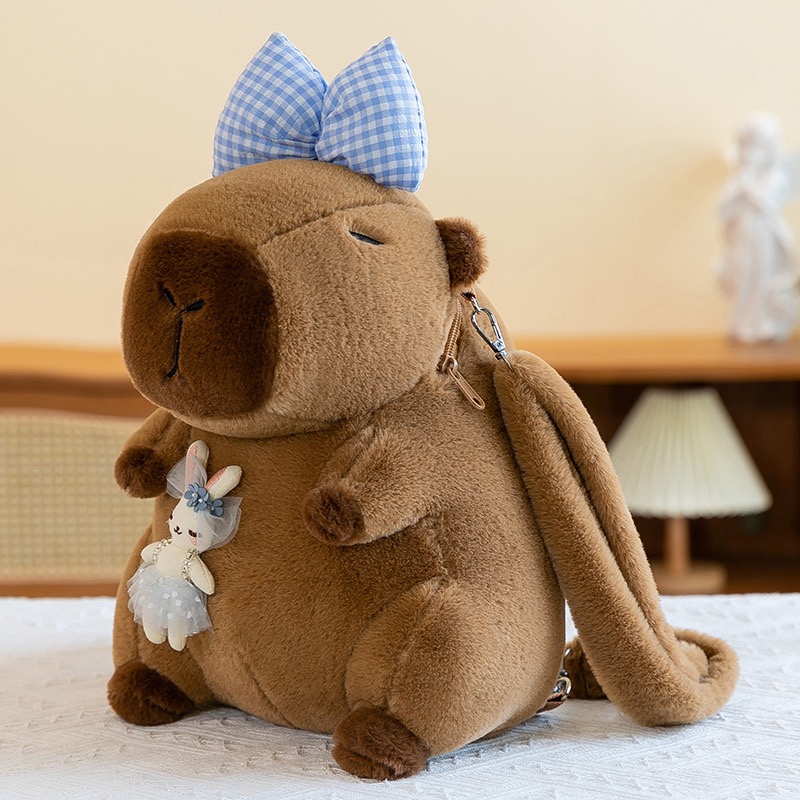 Capybara Plush Backpack
