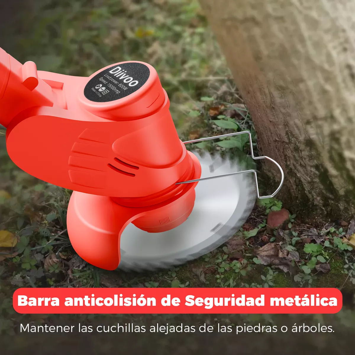 Desbrozadora Inalámbrica Electrica Podadora Pasto 2 Baterías