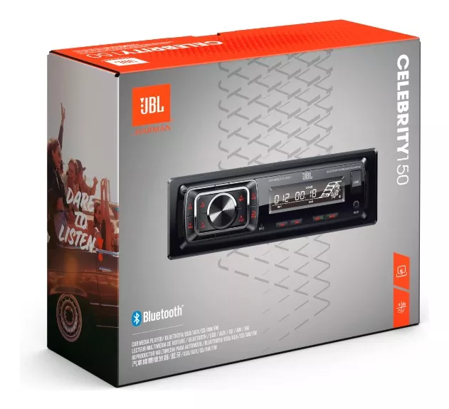 Autoestéreo Jbl Celebrity 150 Bt/ Aux/usb/radio 50w X 4