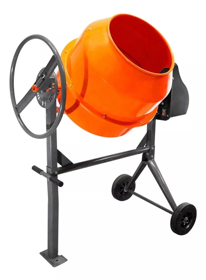 Revolvedora De Concreto Electrica 1/2 Saco 160 L 1.4 Hp 1000