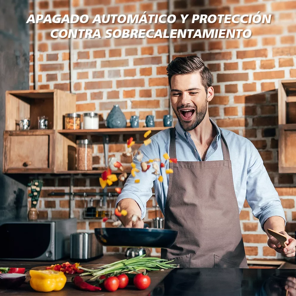 Estufa Eléctrica De Inducción Con 2 Quemadores, 220 V, 3500