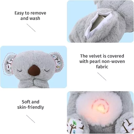 Peluche De Koala Con Musica Y Luces Regalos Para Niño Bebes