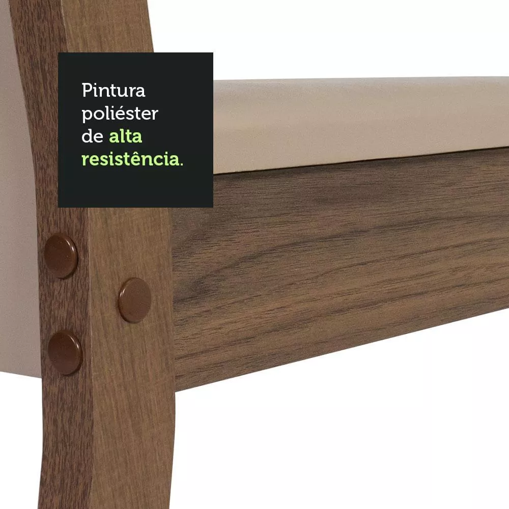 Mesa De Comedor Con 6 Sillas Madesa Jaíne Mc