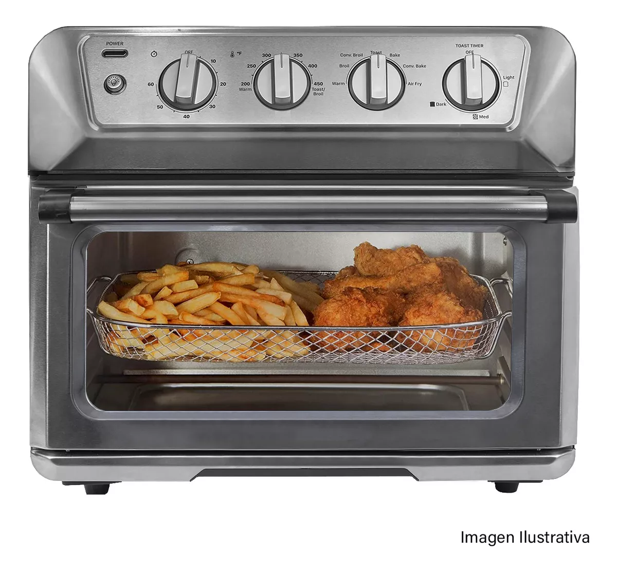 Horno Freidor De Aire Icucina Calefaccion Infrarroja Afo8002