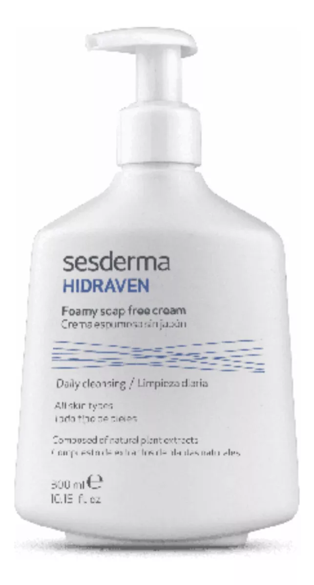 Hidraven Crema Espumosa Sin Jabon 300 Ml