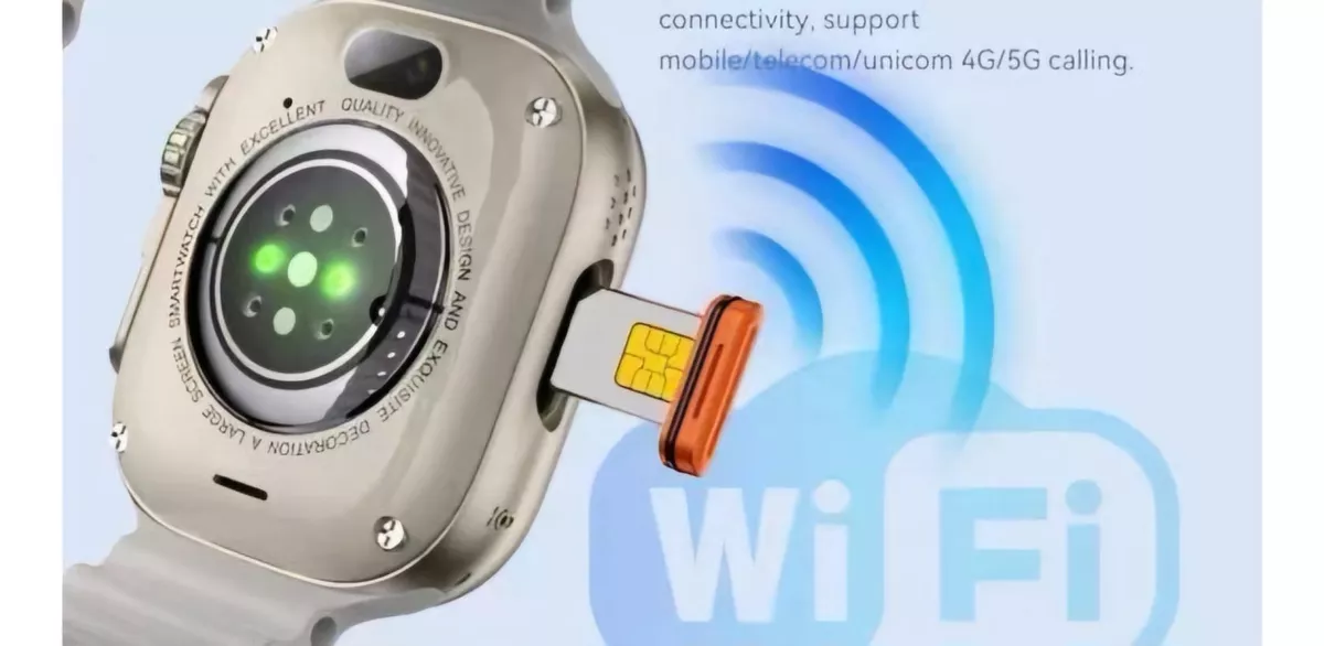 Smartwatch Ultra 4g, 5g Autempo 2024 Android Sim Apps Camara