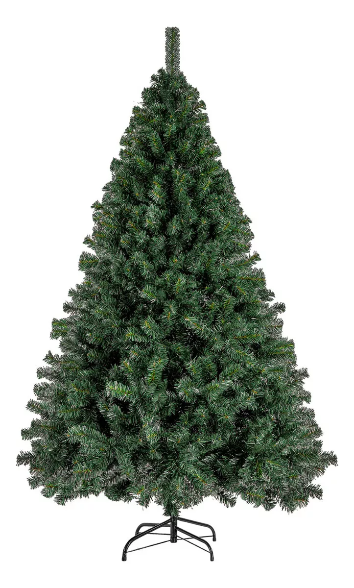 Arbol Navidad Verde 1.90m Pino Arbolito Navideño 900 Ramas