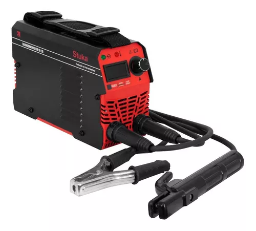 Soldadora Inversora Stuka Premium Portatil 140a Color Negro Frecuencia 60 Hz