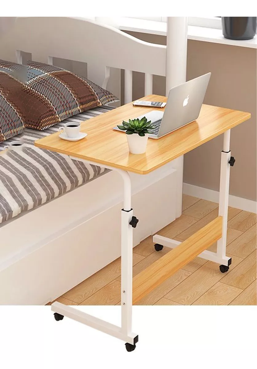 Escritorio Móvil Regulable En Altura Con Ruedas Mesa Auxilia