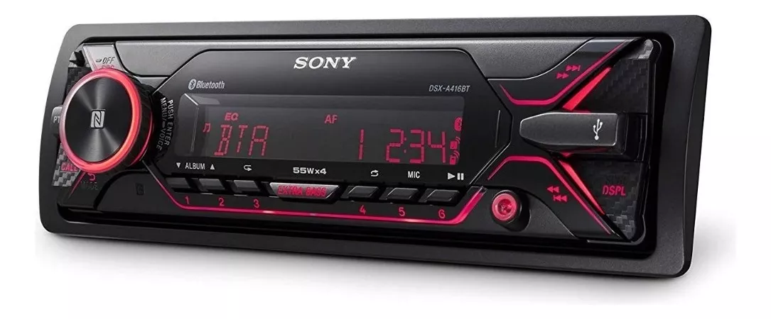 Autoestéreo para auto Sony DSX A416BT con USB y bluetooth