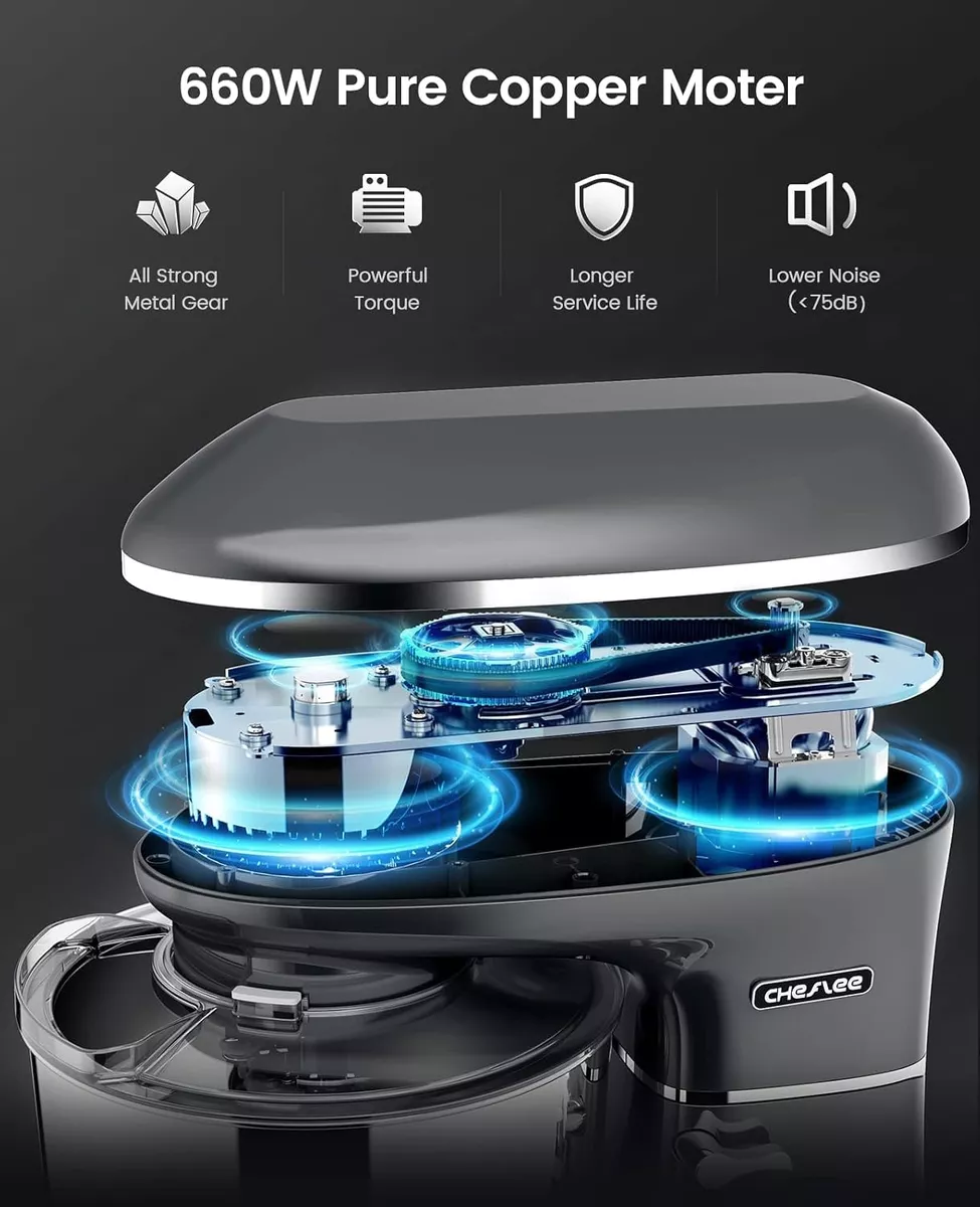 6 Velocidades, Batidora De Pedestal Eléctrico 120v-60hz 660w